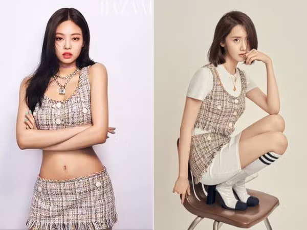 Những pha đụng hàng "nóng bỏng" của loạt mỹ nhân Kpop