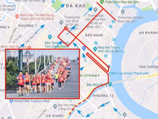 TP.HCM: Lưu ý các tuyến đường tại trung tâm thành phố sẽ bị cấm xe vào cuối tuần này