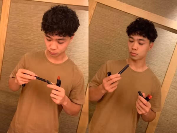 Công Phượng khiến fan nữ đổ "rầm" với mái tóc xoăn Hàn Quốc, còn bị Duy Pinky dụ dỗ mua son