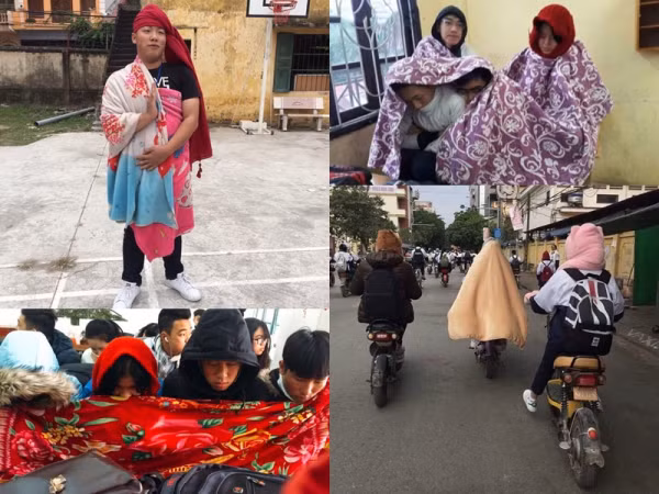 "Cười té ghế" với chùm ảnh "vì một con đường đến trường không còn giá rét"