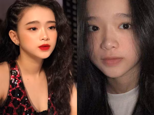 Mặt mộc gây bất ngờ của Linh Ka - hot girl 10X mê trang điểm "già chát"
