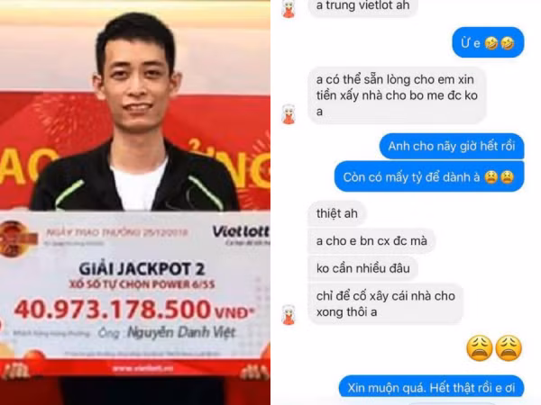 Nếu bạn muốn tìm họ hàng trong 1 nốt nhạc, hãy trúng Vietlott theo cách của chàng trai này!
