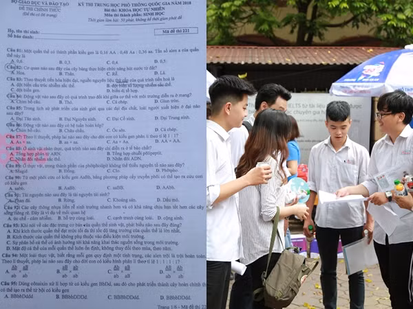 Bộ đề thi trắc nghiệm tổ hợp môn KHTN đây rồi, bạn làm được bao nhiêu câu?