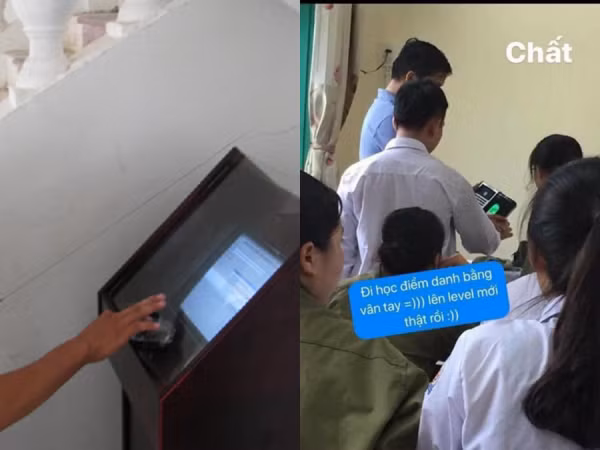Điểm danh bằng cách quẹt vân tay khiến học sinh muốn trốn tiết cũng khó!