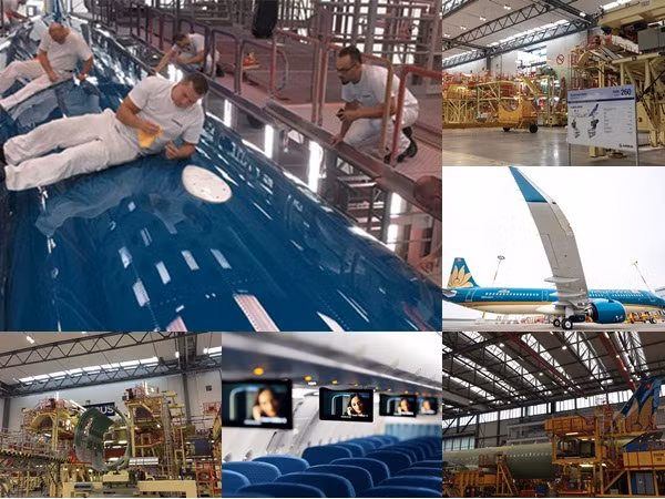 Mục sở thị thủ phủ sản xuất A321neo mới của Vietnam Airlines
