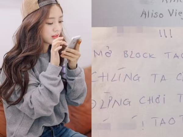 "Block" bạn trai vì cãi cọ, 4 ngày sau cô gái nhận thư chuyển phát nhanh với nội dung khó đỡ