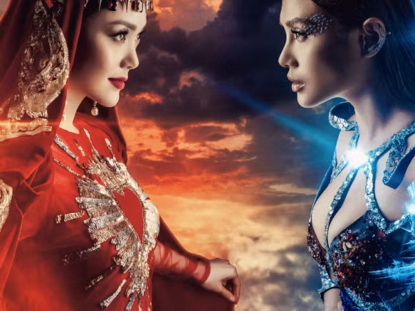 Minh Hằng đối đầu Võ Hoàng Yến trong teaser MV mới đậm chất Trung Đông 