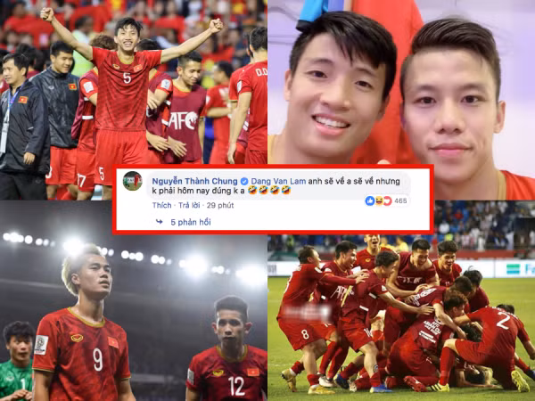 "Anh sẽ về nhưng không phải hôm nay" - câu nói tạo trend "kinh điển" của các cầu thủ Việt Nam