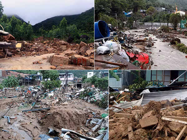 Hiện trường lũ cuốn, sạt lở làm 10 người tử vong ở Nha Trang