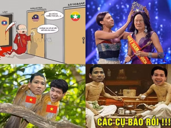 "Cơn bão" ảnh chế "phá đảo thế giới ảo" sau chiến thắng "hạ đẹp" Malaysia của đội tuyển Việt Nam