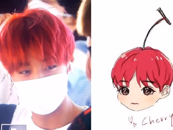 Fan điêu đứng với quả đầu “Cherry Maru” của Park Ji Hoon (Wanna One)