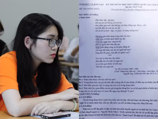 Đề thi Ngữ văn: Có chấp nhận quan điểm trái chiều của thí sinh?
