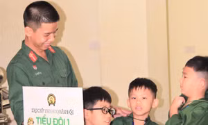 ‘Chiến sĩ nhí’ trải nghiệm đặc biệt trong môi trường đặc công tinh nhuệ