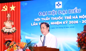 Giám đốc Bệnh viện Giao thông Vận tải làm Chủ tịch Hội Thầy thuốc trẻ Hà Nội