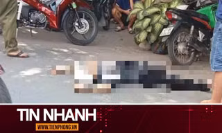 TIN NHANH: Nam thanh niên tự đâm vào bụng mình, người bán dao nhanh chóng rời hiện trường