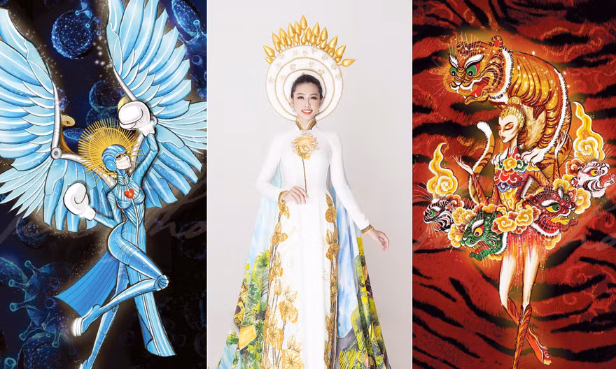 Thuỳ Tiên hé lộ ý tưởng cho trang phục dân tộc ở Miss Grand: Thiên thần hay Ngũ hổ?
