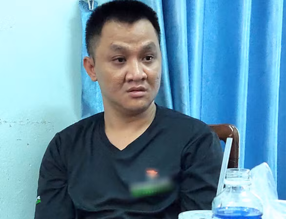 Đối tượng Nguyễn Bá Thiện bị bắt. Amjrh: Công an cung cấp 