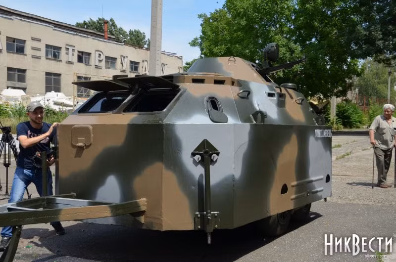 Ukraine ‘chế’ trạm kiểm soát di động đối phó xung đột vũ trang