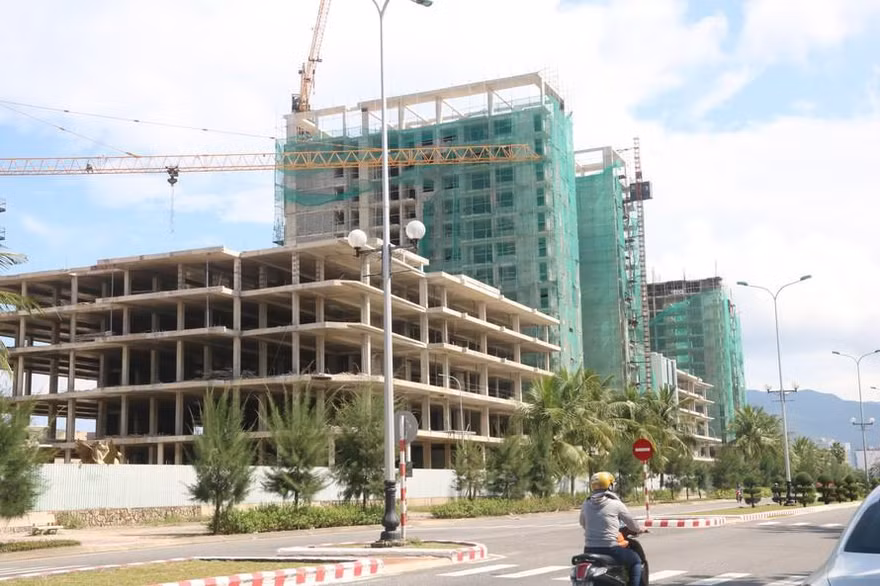 Một góc dự án khu đô thị quốc tế Đa Phước. 