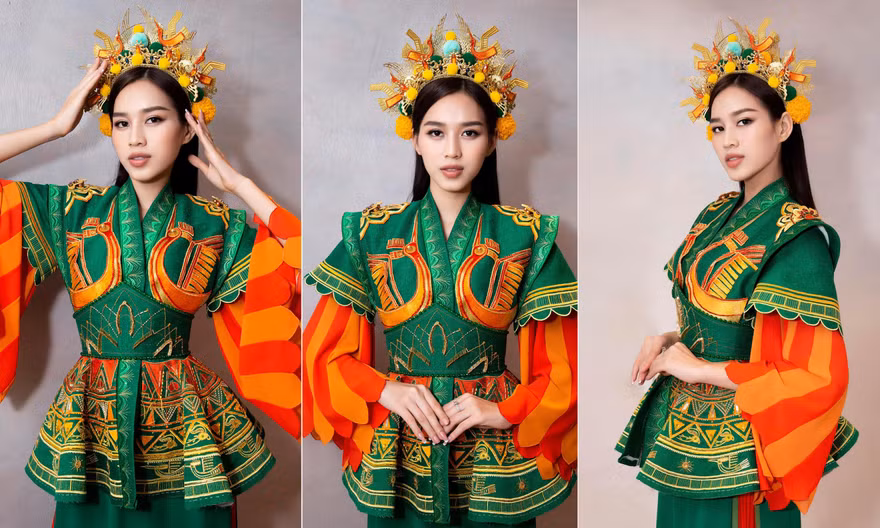 Đỗ Thị Hà khoe thần thái 'đỉnh cao' khi thử trang phục Bà Triệu cho Dance Of The Word