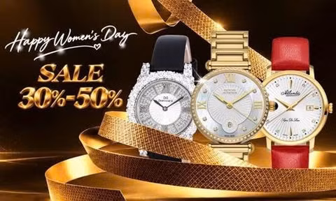 Quà tặng 20/10 thêm trọn vẹn với ưu đãi đồng hồ nữ tới 50% từ Đăng Quang Watch