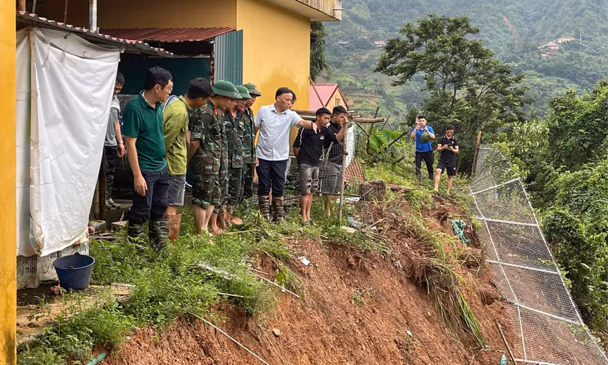 Điểm trường ở Lạng Sơn sạt lở trước thềm năm học mới