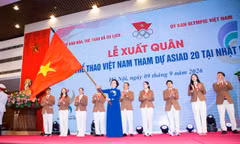 Hôm nay, đại quân Đoàn thể thao Việt Nam lên đường dự Asiad 20