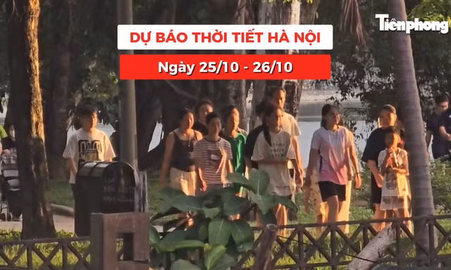 Bản tin Thời tiết Hà Nội (25 - 26/10): Nắng nóng hiếm gặp tiếp tục duy trì 