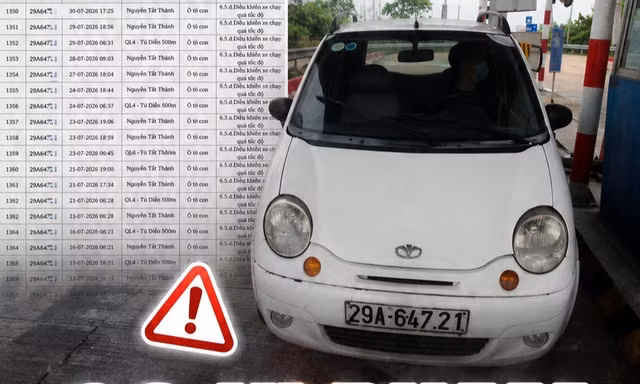 TP NOW: Vì sao ôtô vi phạm 96 lỗi không nhận được thông báo?
