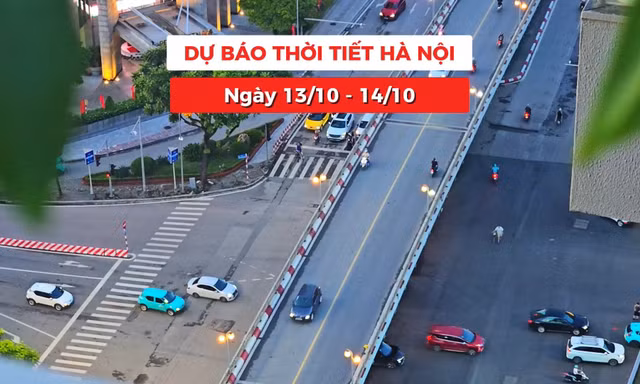Bản tin Thời tiết Hà Nội (13 - 14/10): Duy trì ngày nắng đêm không mưa