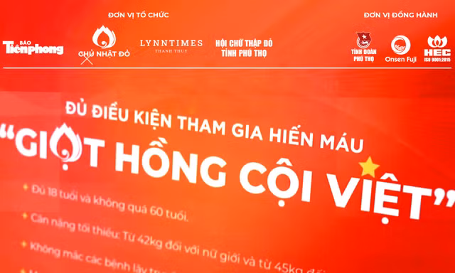 ‘Giọt hồng Cội Việt’ lần thứ 3 - tiếp bước hành trình nhân văn trao đời sự sống