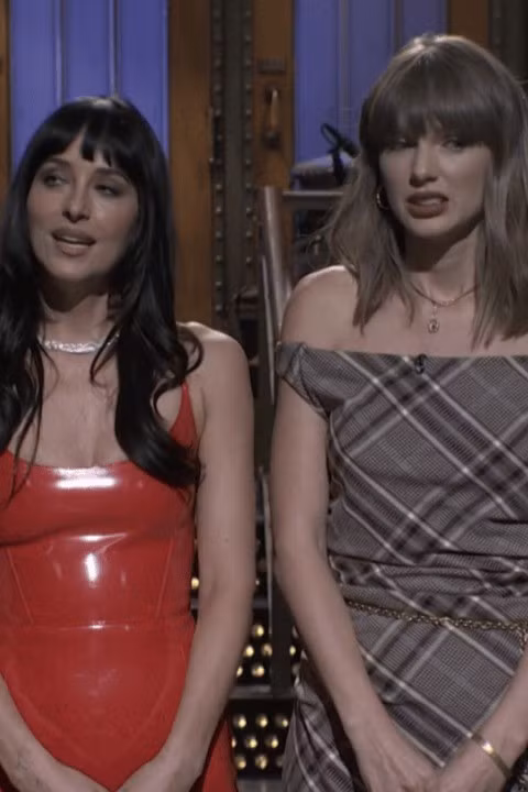 ​Sau MV “Patient Zero”, Taylor Swift bất ngờ tái ngộ Dakota Johnson trên SNL