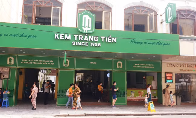 Dừng bán kem Tràng Tiền tại số 35 Tràng Tiền sau gần 70 năm
