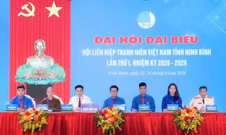 Đại hội Hội LHTN Việt Nam tỉnh Ninh Bình lần thứ I, nhiệm kỳ 2026 - 2029