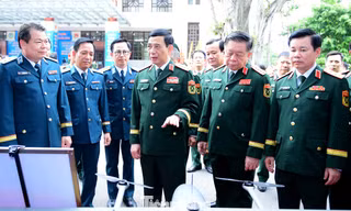 Nhiều công trình 'Tuổi trẻ sáng tạo trong Quân đội' ứng dụng công nghệ tiên tiến