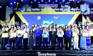 15 gương tiêu biểu được tặng Giải thưởng Thanh niên sống đẹp năm 2026