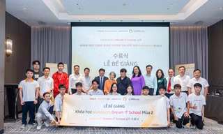 Lễ bế giảng và trao thưởng Khóa học Công nghệ thông tin Ước mơ Ewoosoft mùa 2