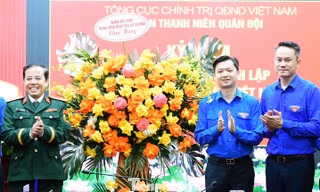 Ban Bí thư Trung ương Đoàn chúc mừng tuổi trẻ Quân đội dịp 22/12