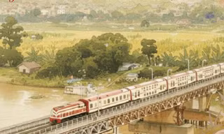 Chuyến tàu di sản ‘tre bền, măng vươn’