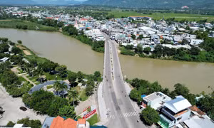 Trung tâm xã Đại Lộc, TP Đà Nẵng (Ảnh: Khải Khiêm)