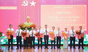 Đà Nẵng điều động, bổ nhiệm nhiều cán bộ chủ chốt 