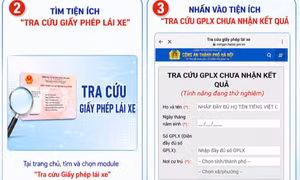 Từ 13/7, người dân ở Hà Nội có thể tự tra cứu tiến độ cấp, đổi GPLX