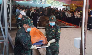 Hài cốt liệt sĩ đầu tiên tìm thấy ở Công viên Lê Thị Riêng: Còn giữ nguyên quyết định điều động của đơn vị