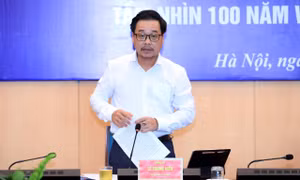 Người dân có thể xem quy hoạch tổng thể Thủ đô tầm nhìn 100 năm qua sa bàn và công nghệ trình chiếu 3D