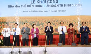 Khởi công nhà máy chế biến thực phẩm sạch trên 6.000 tỷ đồng tại KCN Sóng Thần 3