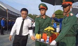 Phó Thủ tướng Nguyễn Văn Thắng dự lễ truy điệu liệt sĩ tại TP Đồng Nai