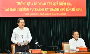 Chủ tịch Quốc hội lưu ý giải ngân đầu tư công, tháo gỡ vướng mắc về thủ tục ở TPHCM 