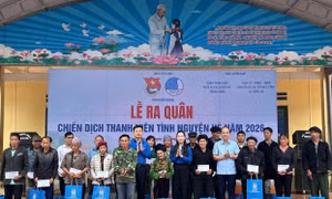 Tuổi trẻ Tuyên Quang ra quân Chiến dịch Thanh niên tình nguyện hè 2026