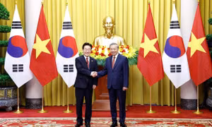 Tổng Bí thư, Chủ tịch nước Tô Lâm đề nghị Hàn Quốc hỗ trợ Việt Nam phát triển ngành công nghiệp văn hóa