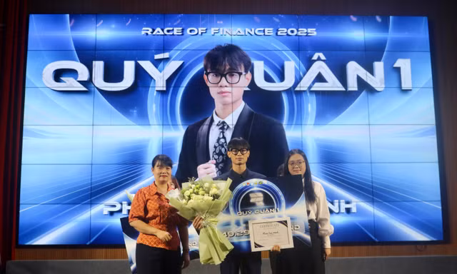 Quốc Mạnh là Quý Quân Race of Finance 2025.